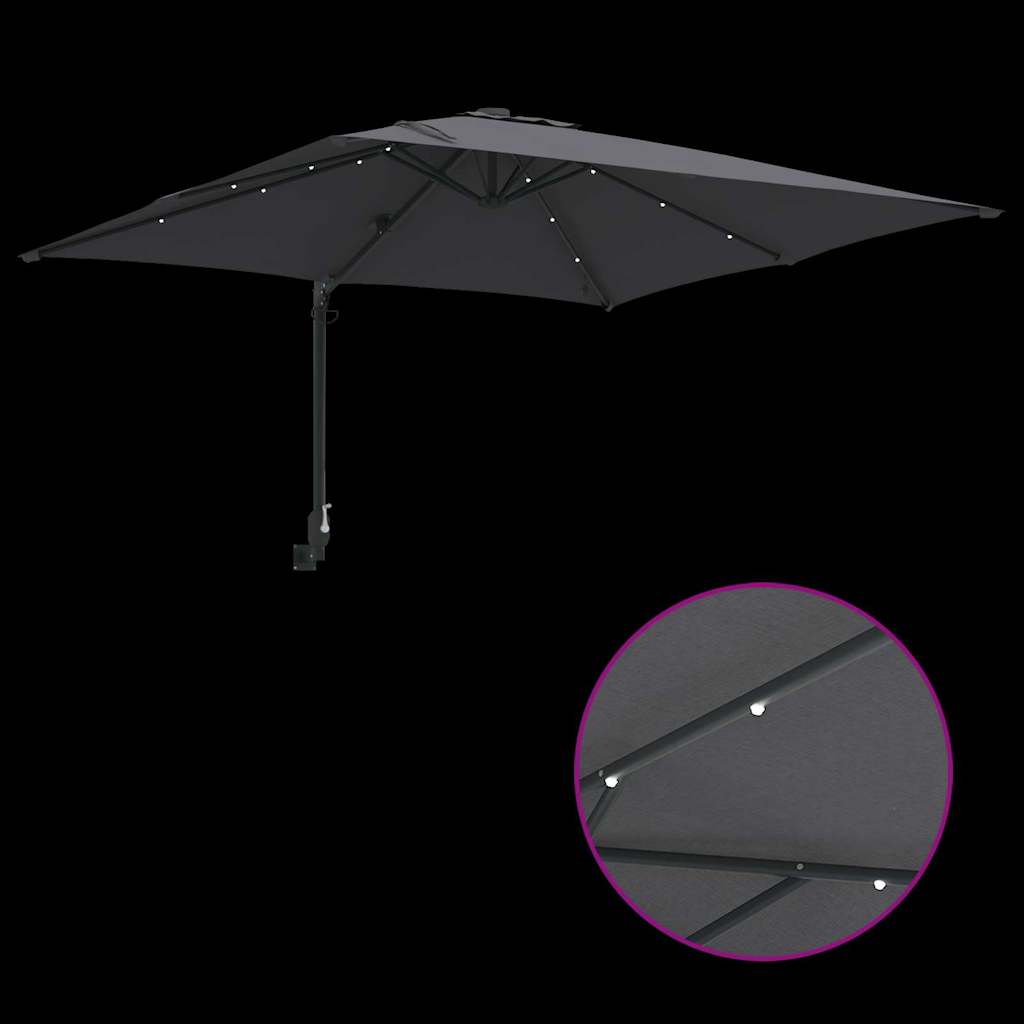 8721158856036_wbg-fu_en_hd_2 vidaXL Garden Parasol Anthracite 248.5 x 247.5 x 160 cm Fabric - Image 9