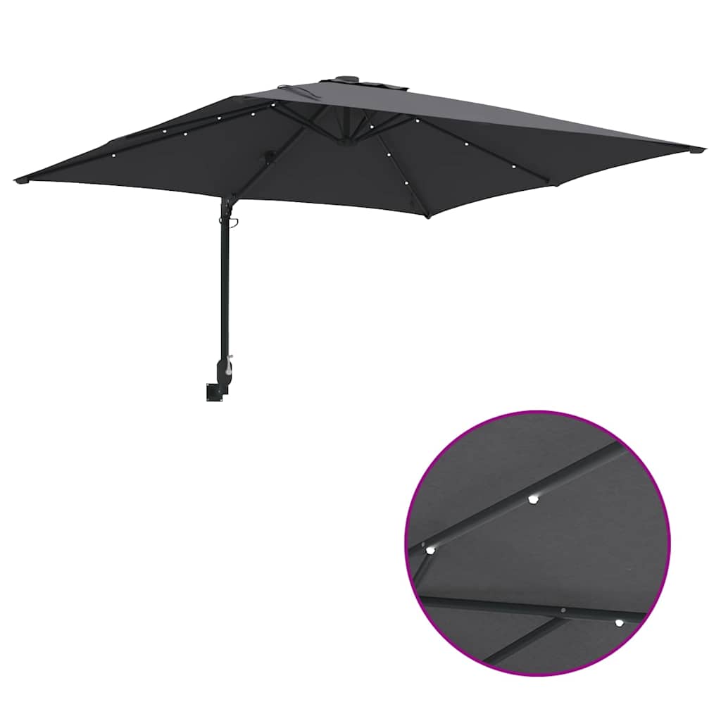 8721158856036_wbg-fu_en_hd_3 vidaXL Garden Parasol Anthracite 248.5 x 247.5 x 160 cm Fabric - Image 10
