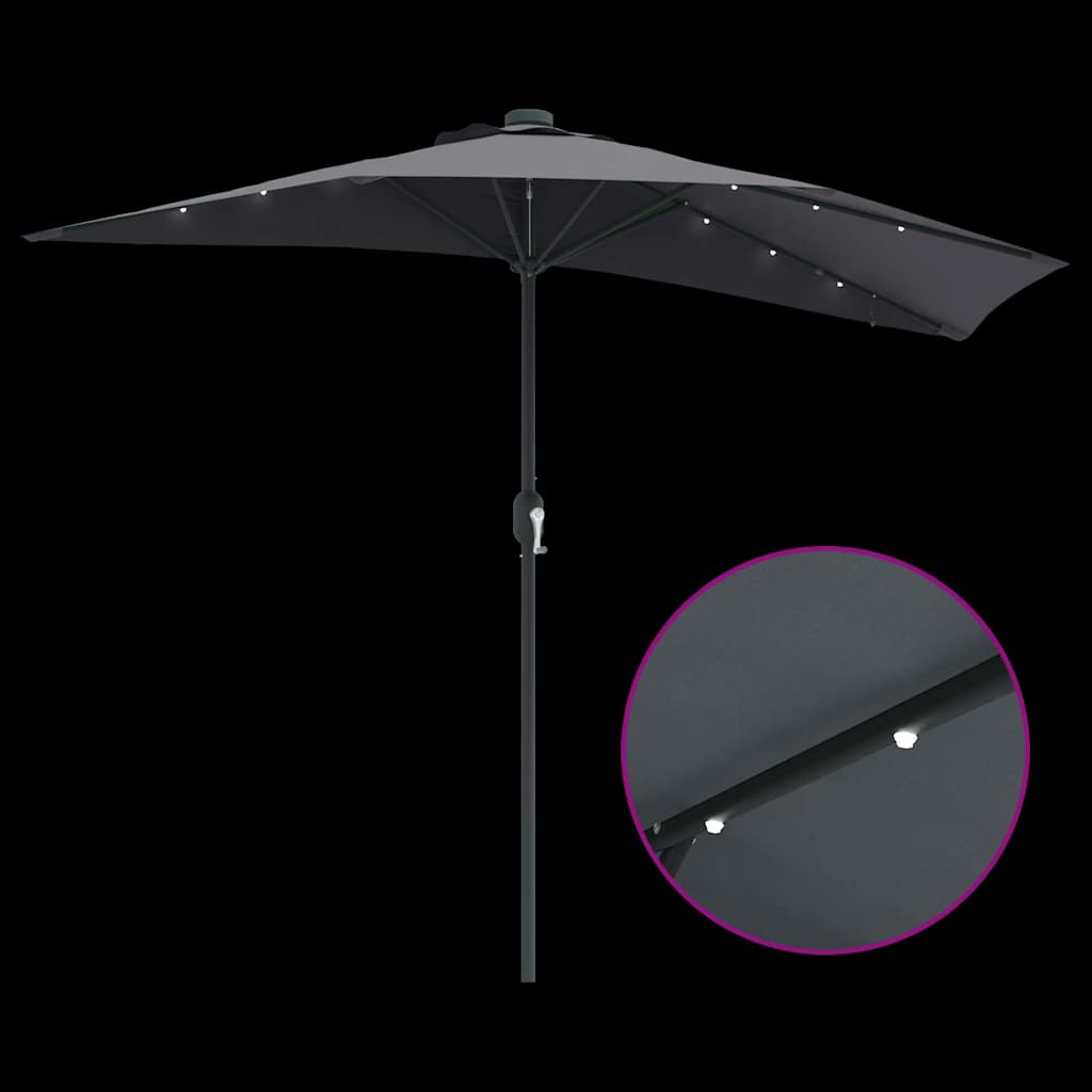 8721158856111_wbg-fu_en_hd_2 vidaXL Garden Parasol Anthracite 294 x 150 x 223 cm Fabric - Image 10