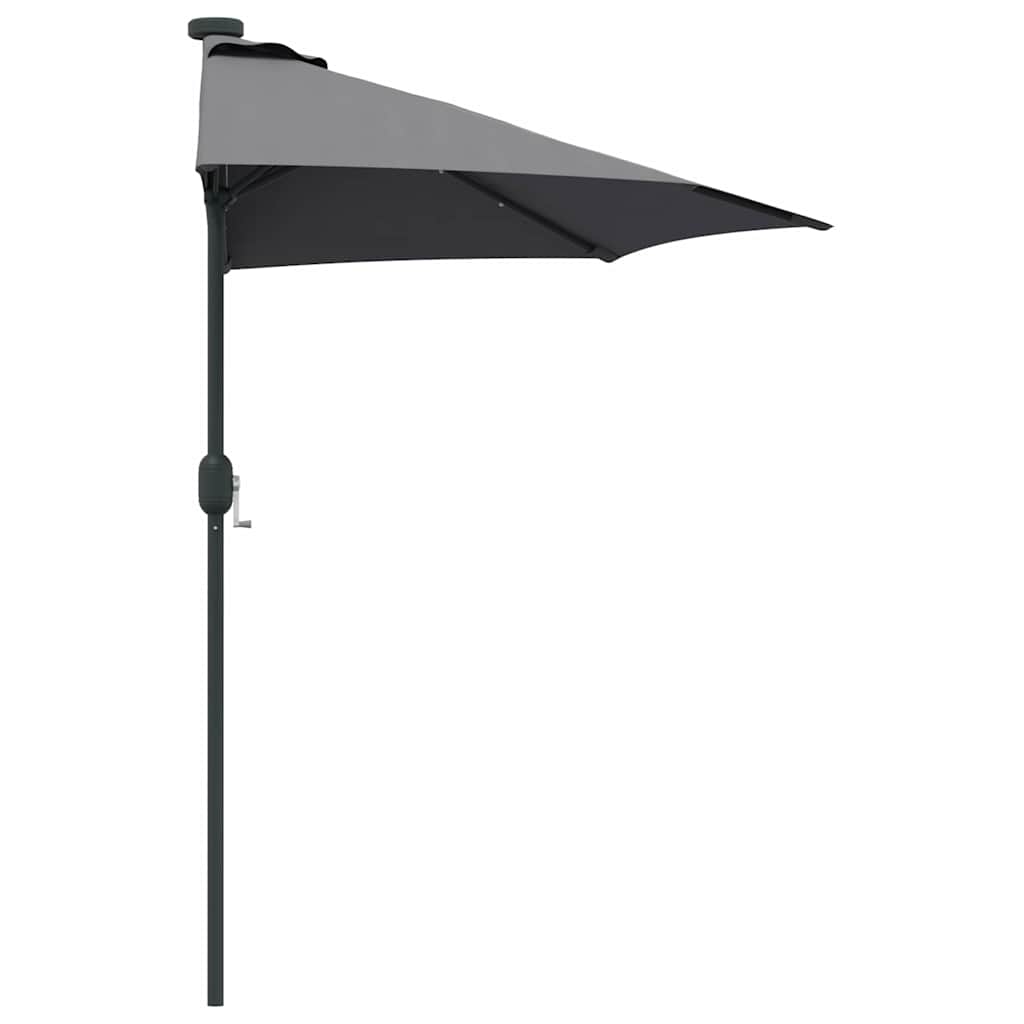 8721158856111_wbg-si_en_hd_4 vidaXL Garden Parasol Anthracite 294 x 150 x 223 cm Fabric - Image 6