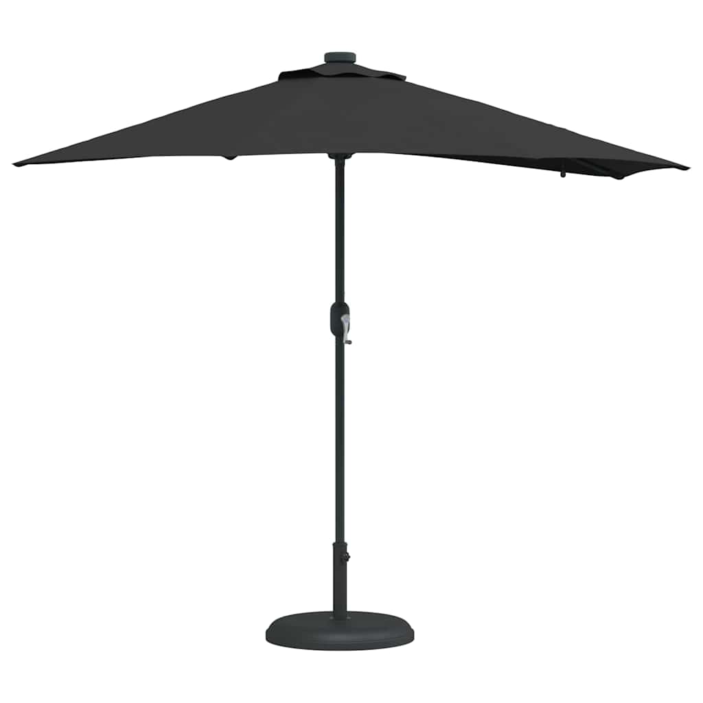8721158856159_wbg-mo_en_hd_1 vidaXL Garden Parasol Black 294 x 150 x 223 cm Fabric - Image 3