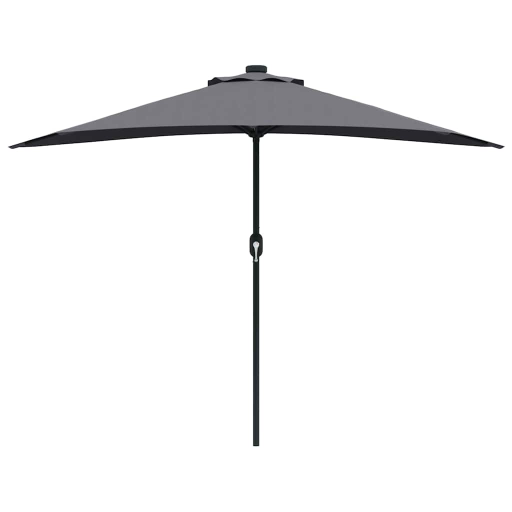 8721158856197_wbg-fr_en_hd_3 vidaXL Garden Parasol Anthracite 294 x 150 x 224 cm Fabric - Image 5