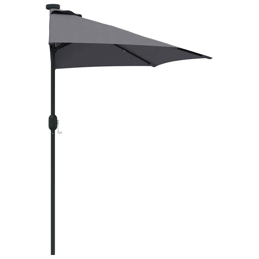 8721158856197_wbg-si_en_hd_4 vidaXL Garden Parasol Anthracite 294 x 150 x 224 cm Fabric - Image 6