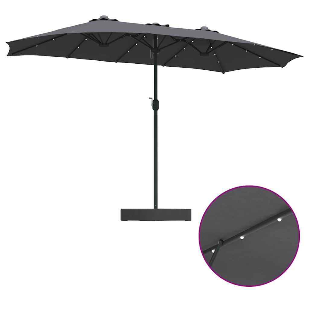 8721158856357_wbg-fu_en_hd_3 vidaXL Garden Parasol Anthracite 385 x 209 x 244 cm Fabric - Image 10