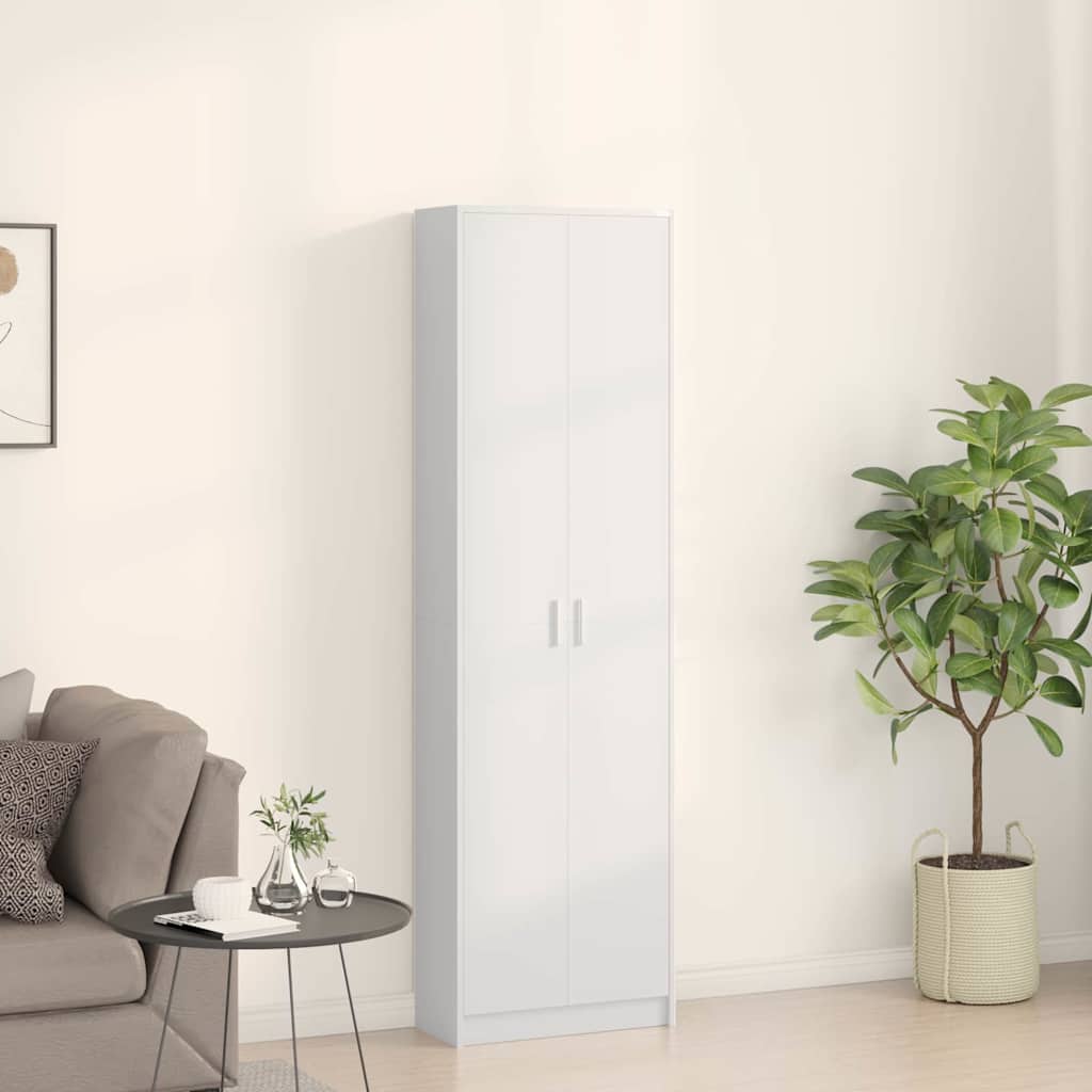 8721158861719_mo-im_en_hd_2 vidaXL Wardrobe with Shelf White 55 x 25 x 189 cm Engineered wood - Image 5