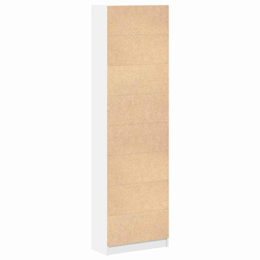 8721158861719_wbg-ba_en_hd_3 vidaXL Wardrobe with Shelf White 55 x 25 x 189 cm Engineered wood - Image 9