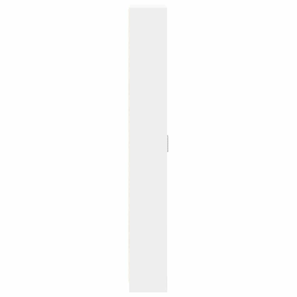 8721158861719_wbg-si_en_hd_5 vidaXL Wardrobe with Shelf White 55 x 25 x 189 cm Engineered wood - Image 8