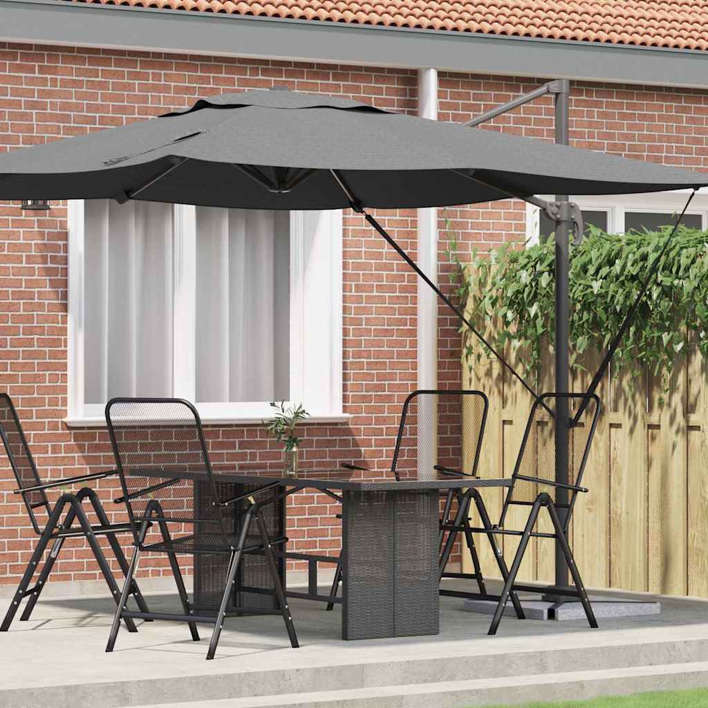 vidaXL Roma Umbrella Anthracite 286 x 285 x 265 cm