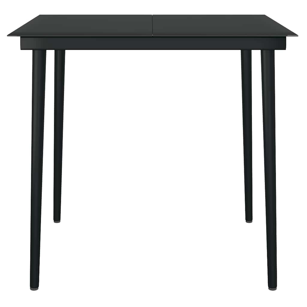 8721158866257_g_en_hd_5 vidaXL 5 Piece Garden Dining Set with Cushions Black Poly Rattan Glass - Image 7