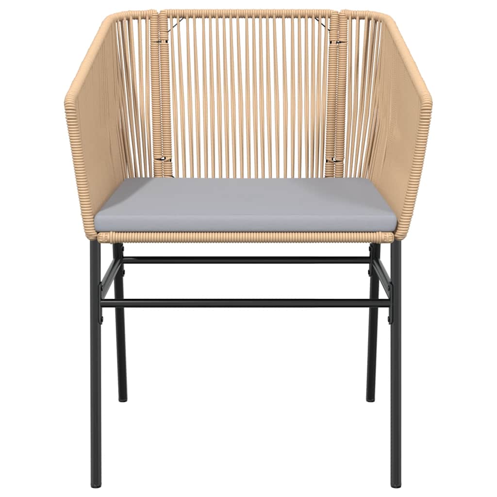 8721158866462_g_en_hd_3 vidaXL 5 Piece Garden Dining Set with Cushions Brown Poly Rattan Glass - Image 5