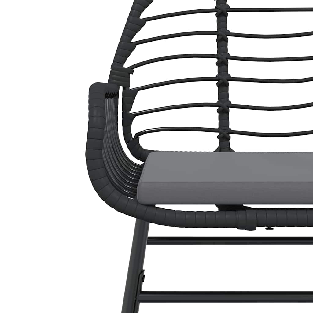 8721158866738_g_en_hd_6 vidaXL 3 Piece Garden Dining Set with Cushions Black Poly Rattan Glass - Image 8