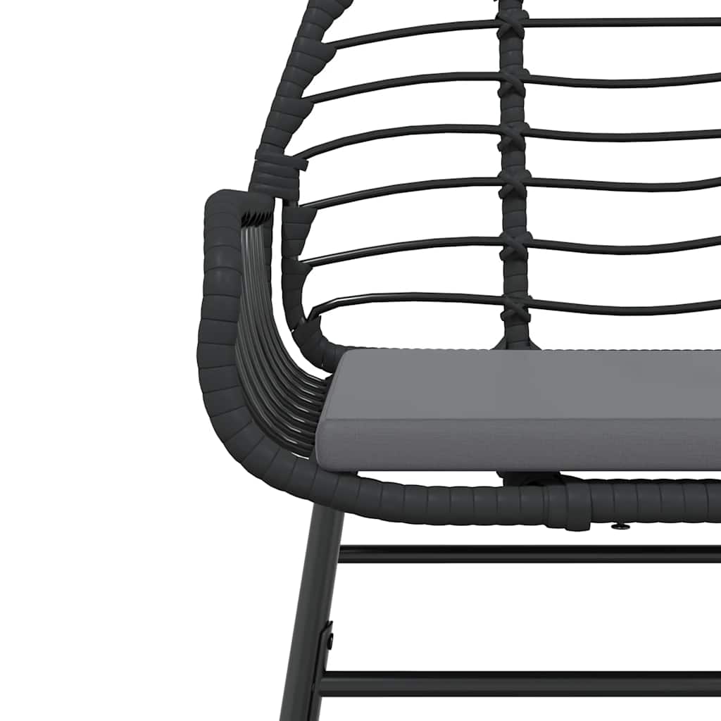 8721158866752_g_en_hd_6 vidaXL 5 Piece Garden Dining Set with Cushions Black Poly Rattan Glass - Image 8