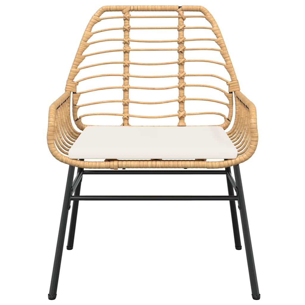 8721158866820_g_en_hd_4 vidaXL 5 Piece Garden Dining Set with Cushions Brown Poly Rattan Glass - Image 6