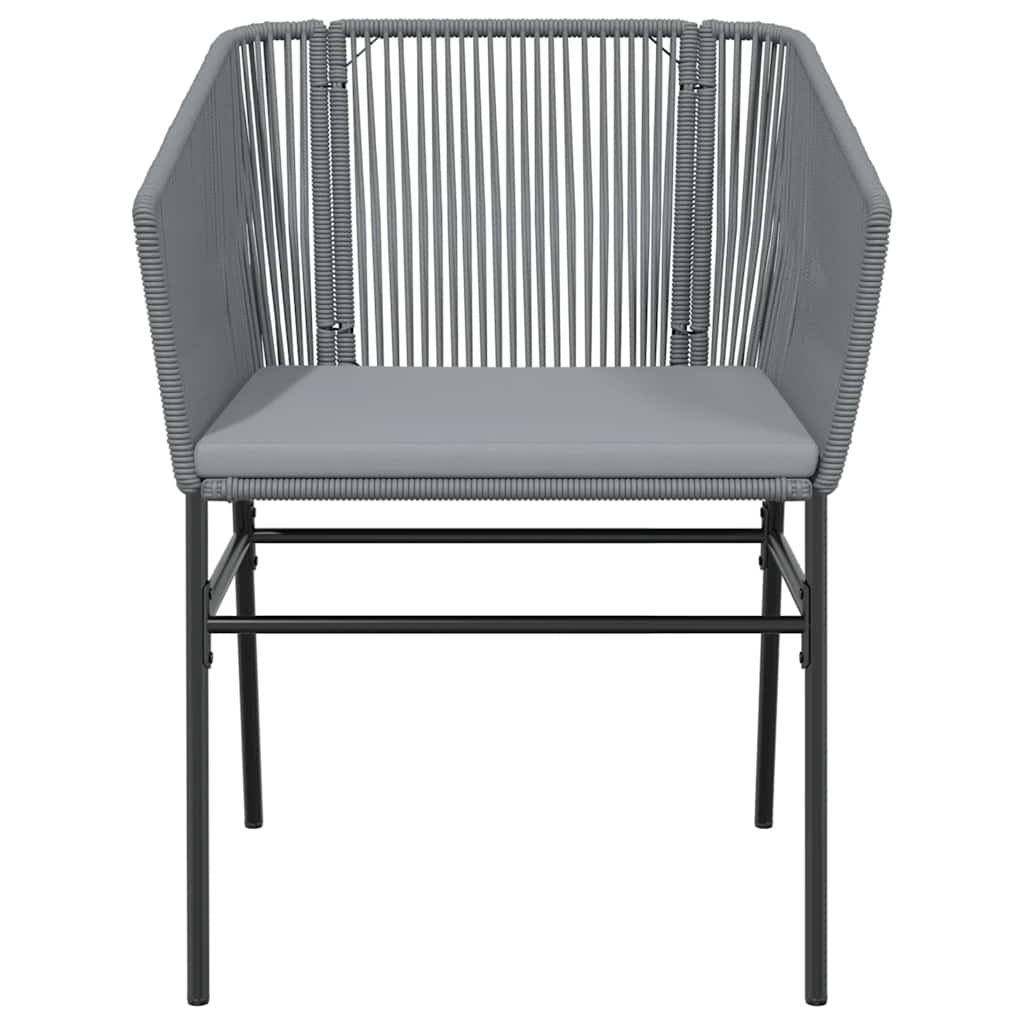 8721158867544_g_en_hd_5 vidaXL 7 Piece Garden Dining Set with Cushions Grey Poly Rattan Glass - Image 7