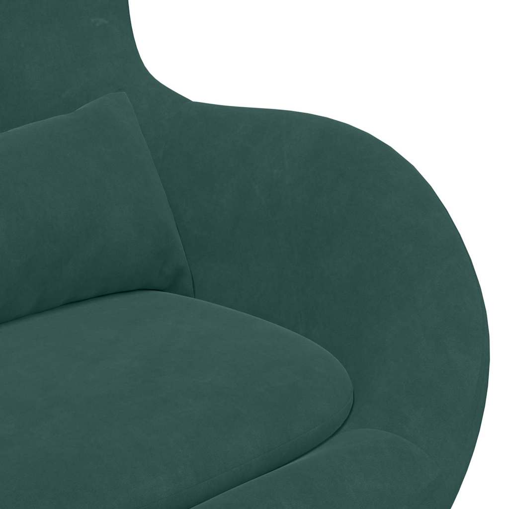 8721158871923_detail_en_hd_1 vidaXL Egg Chair Dark green 63 x 73 x 90 cm Velvet - Image 7