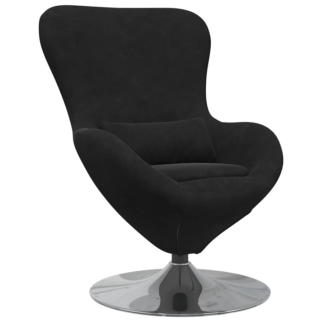 8721158871961_wbg-an-m_en_hd_1 vidaXL Egg Chair Black 63 x 73 x 90 cm Velvet - Image 2