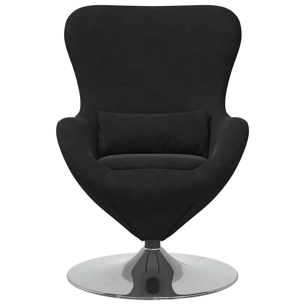 8721158871961_wbg-fr_en_hd_3 vidaXL Egg Chair Black 63 x 73 x 90 cm Velvet - Image 4