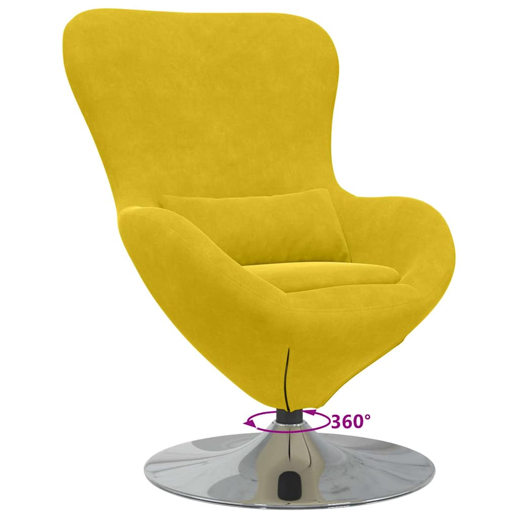 8721158871978_wbg-fu_en_hd_1 vidaXL Egg Chair Yellow 63 x 73 x 90 cm Velvet - Image 8