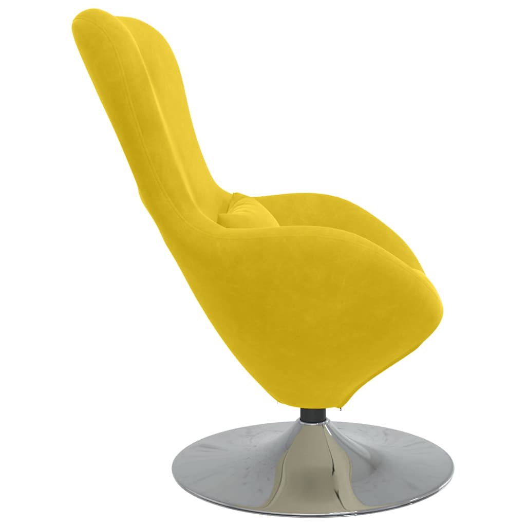 8721158871978_wbg-si_en_hd_4 vidaXL Egg Chair Yellow 63 x 73 x 90 cm Velvet - Image 5