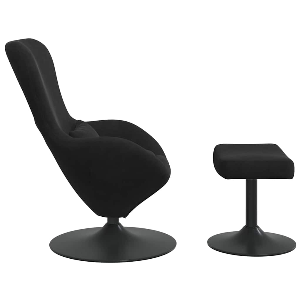8721158872166_wbg-si_en_hd_4 vidaXL Egg Chair with Footstool Black 63 x 73 x 90 cm Velvet - Image 5