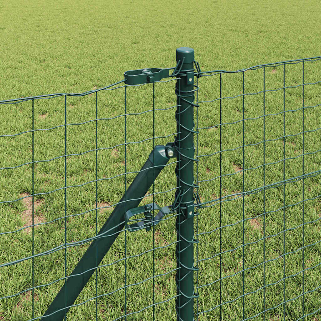8721158877000_mo-im-zo_en_hd_1 vidaXL Fence Posts Manual 7 pcs Green Ø32mm 120 cm Galvanised steel - Image 3