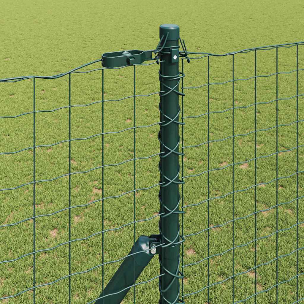 8721158877093_mo-im-zo_en_hd_1 vidaXL Fence Posts Manual 13 pcs Green Ø32mm 200 cm Galvanised steel - Image 3