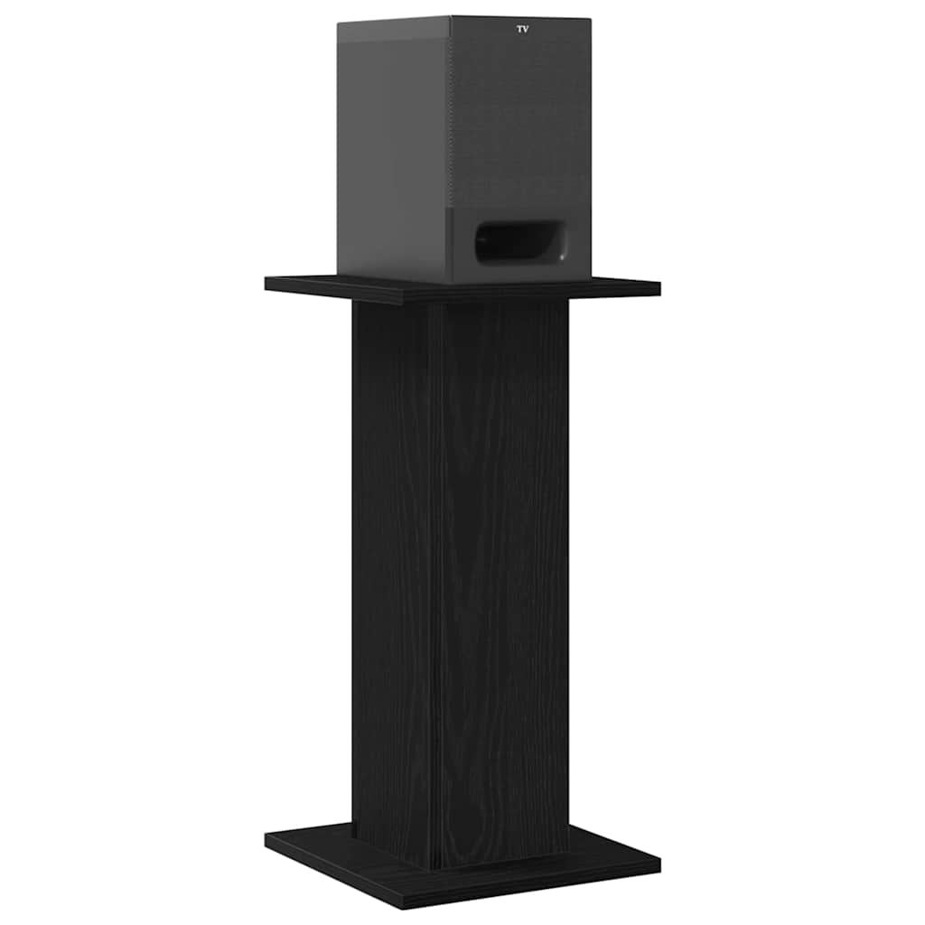 8721158889980_wbg-mo_en_hd_1 vidaXL Speaker Stands 2 pcs Black oak 30 x 30 x 60 cm Engineered wood - Image 3