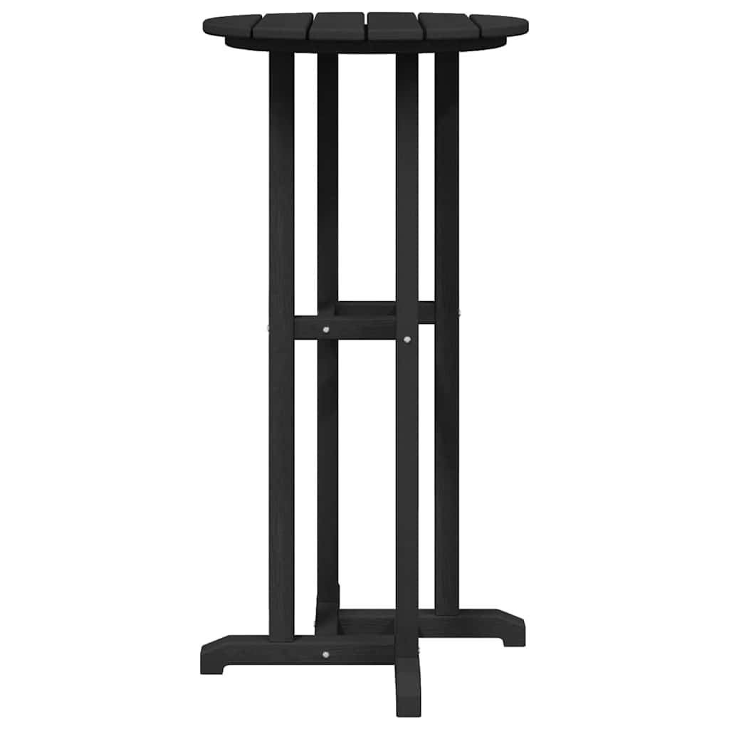 8721158890429_wbg-fr_en_hd_3 vidaXL Bar Table Black 55 x 55 x 107 cm HDPE - Image 5