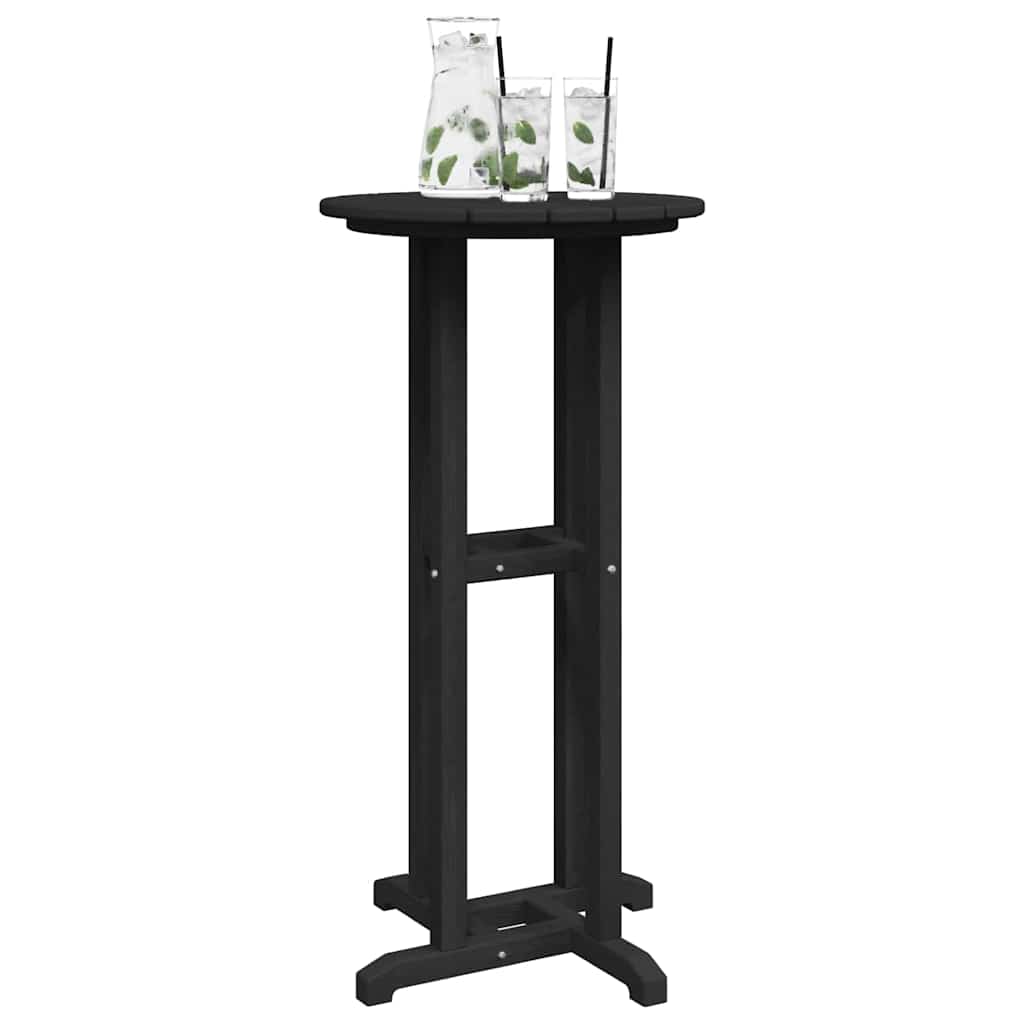 8721158890429_wbg-mo_en_hd_1 vidaXL Bar Table Black 55 x 55 x 107 cm HDPE - Image 3