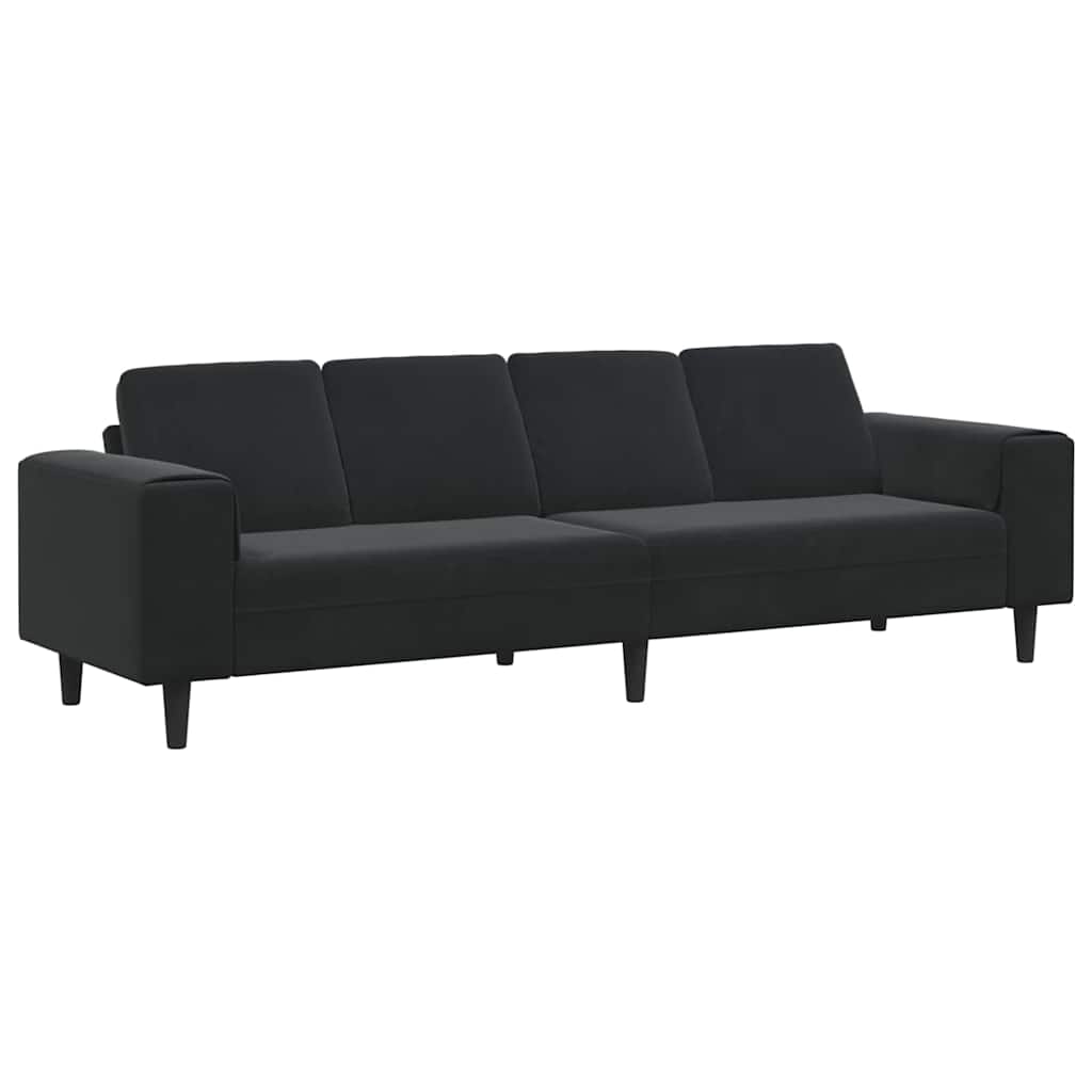 8721158899699_wbg-an-m_en_hd_1 Sofa Set Black Velvet - Image 2