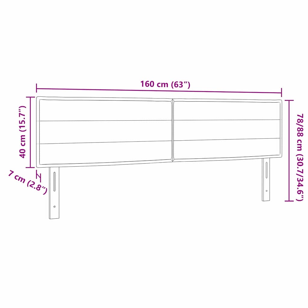 8721158903662_wbg-siz_en_hd_1 vidaXL Headboard Other with Headboard Dark grey 160 cm Fabric - Image 9