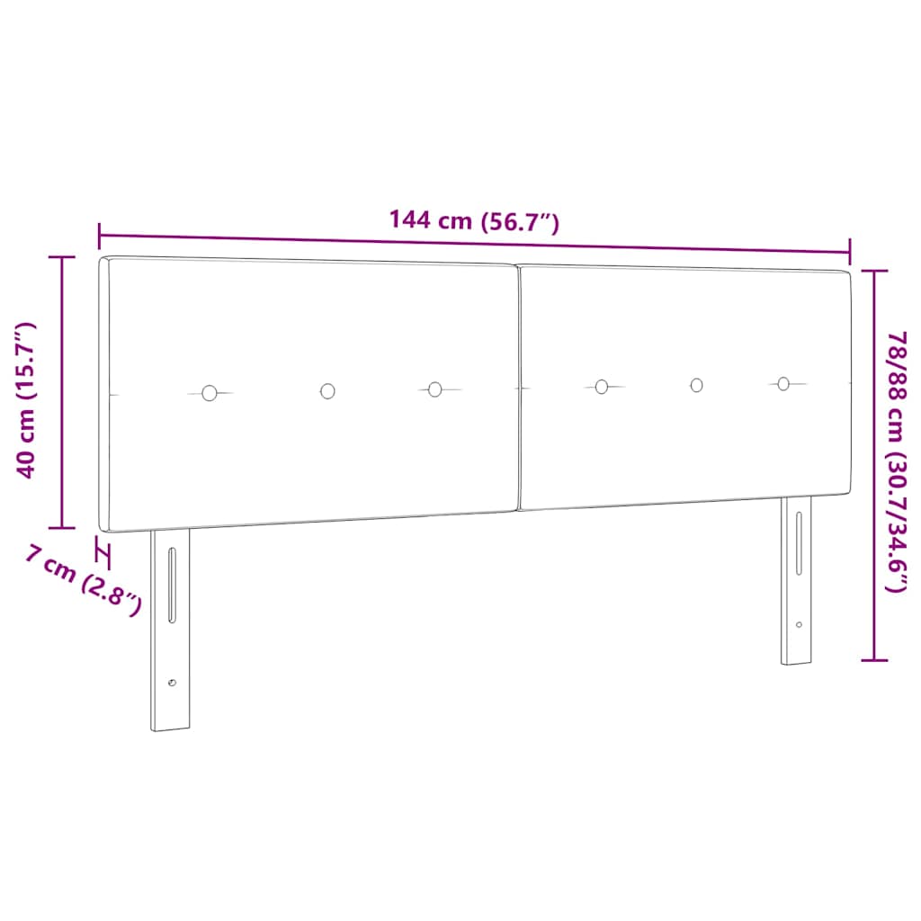 8721158904966_wbg-siz_en_hd_1 vidaXL Headboard Height Adjustable Manual Dark grey 140 cm Fabric - Image 9