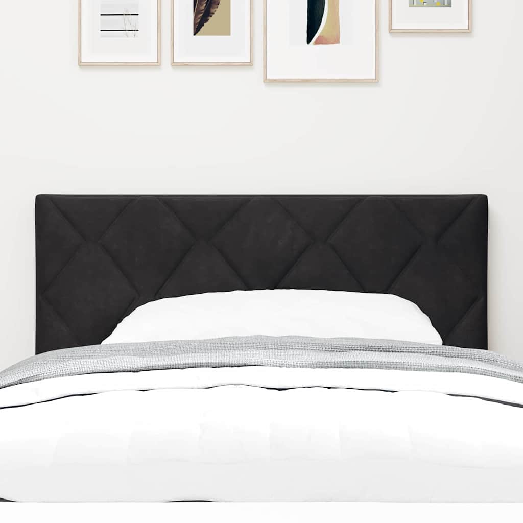 8721158905826_mo-im_en_hd_2 vidaXL Headboard Wall-mounted Geometric Manual Black 100 cm Velvet - Image 3