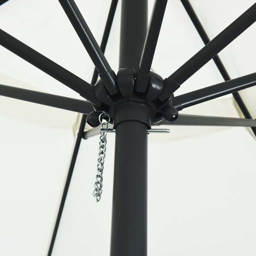 8721158918352_detail_en_hd_1 vidaXL Garden Parasol White and Black 395 x 395 x 245 cm - Image 4