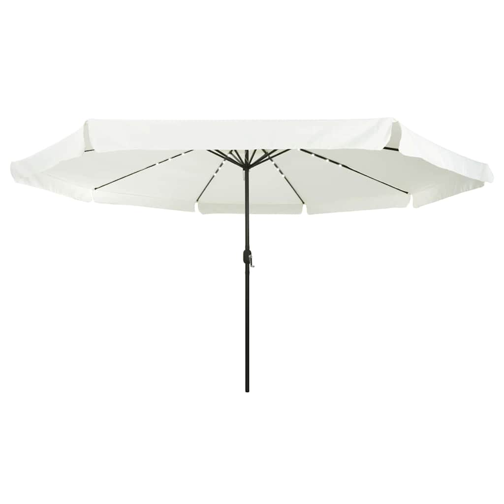 8721158918437_wbg-fr_en_hd_3 vidaXL Garden Parasol White and Black 395 x 395 x 245 cm - Image 3