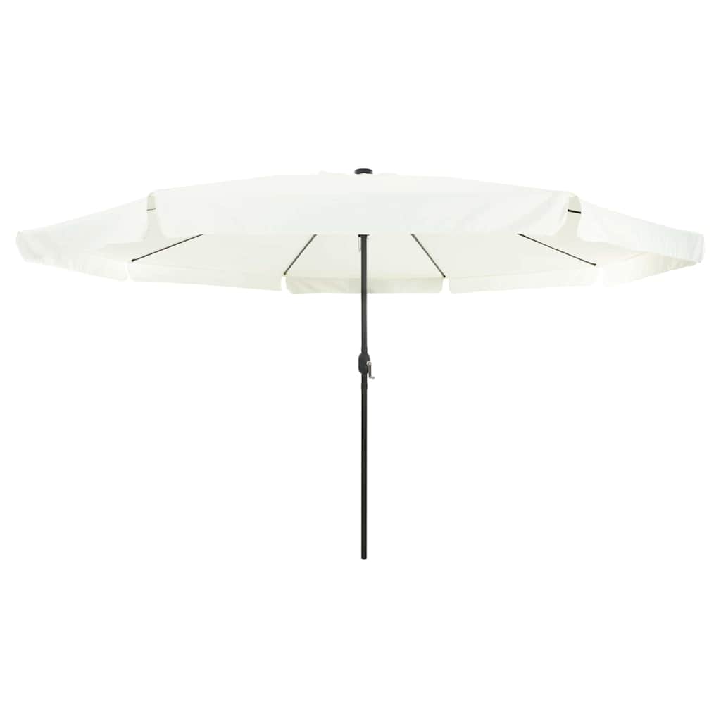 8721158918437_wbg-fr_en_hd_4 vidaXL Garden Parasol White and Black 395 x 395 x 245 cm - Image 4