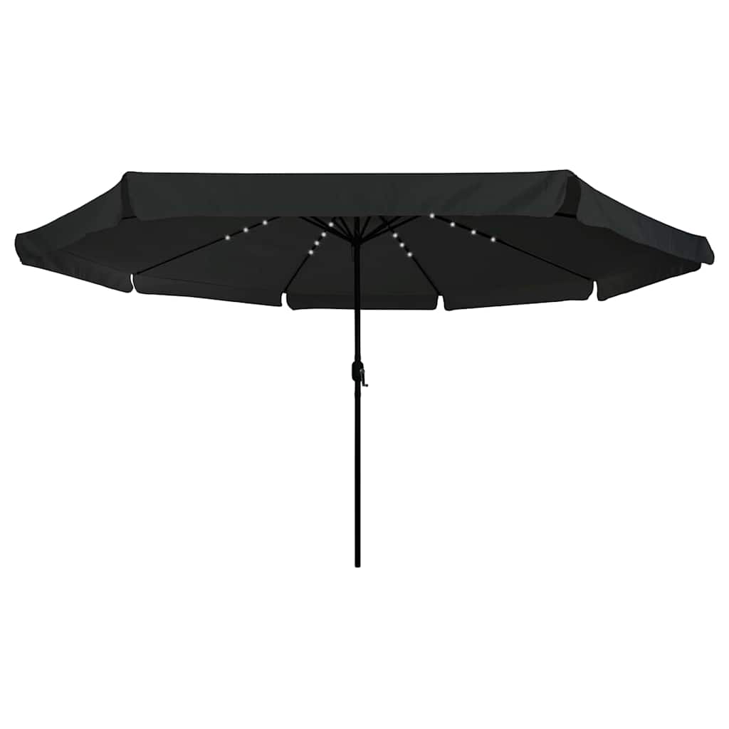 8721158918499_wbg-fr_en_hd_3 vidaXL Garden Parasol Black 395 x 395 x 245 cm Polyester and Steel - Image 3