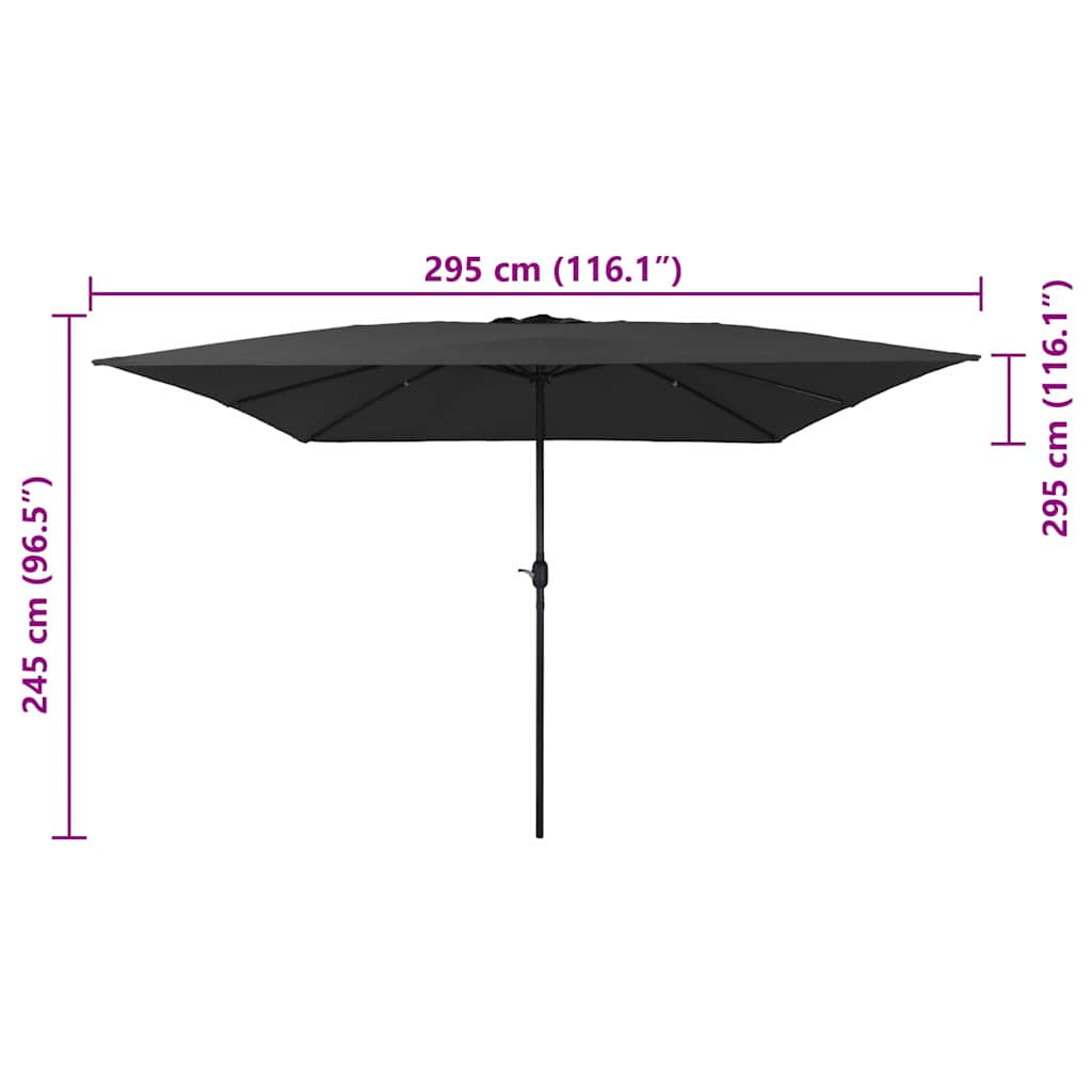 8721158918536_wbg-siz_en_hd_1 vidaXL Garden Parasol Anthracite and Black 295 x 295 x 245 cm - Image 7
