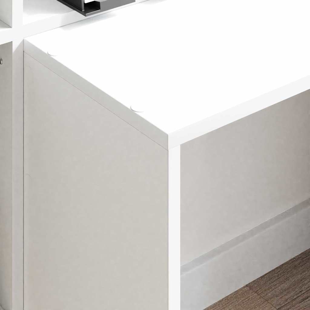 8721158934246_mo-im-zo_en_hd_1 vidaXL Desk with Shelf White 138.5 x 55 x 143 cm Engineered wood - Image 4