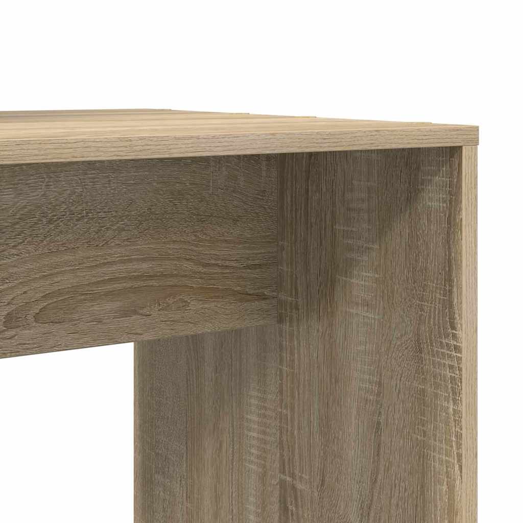 8721158934260_detail_en_hd_1 vidaXL Desk with Shelf Sonoma oak 138.5 x 55 x 143 cm Engineered wood - Image 8