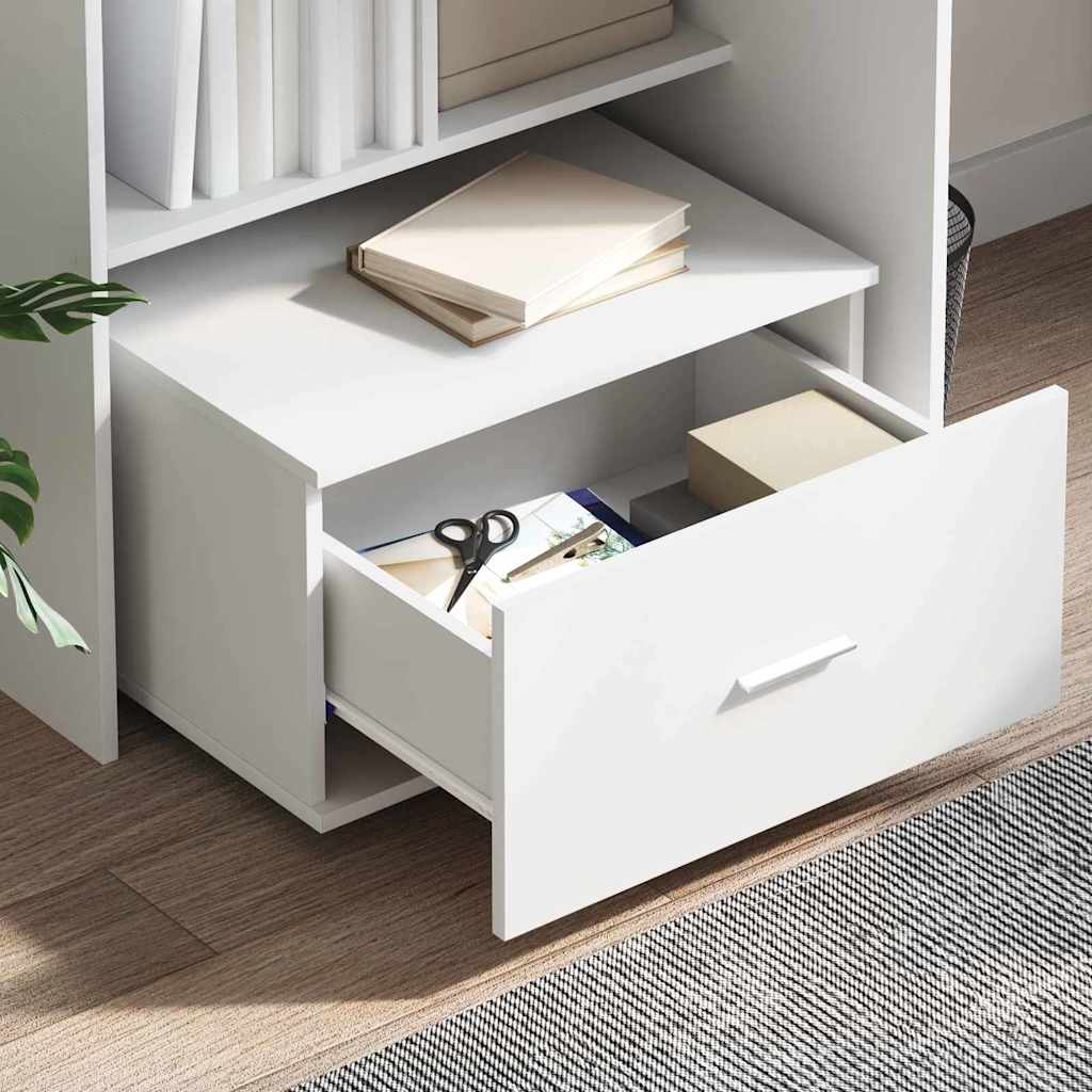 8721158934406_mo-im-zo_en_hd_1 vidaXL Desk with Drawer White 131.5 x 50 x 106.5 cm Engineered wood - Image 4