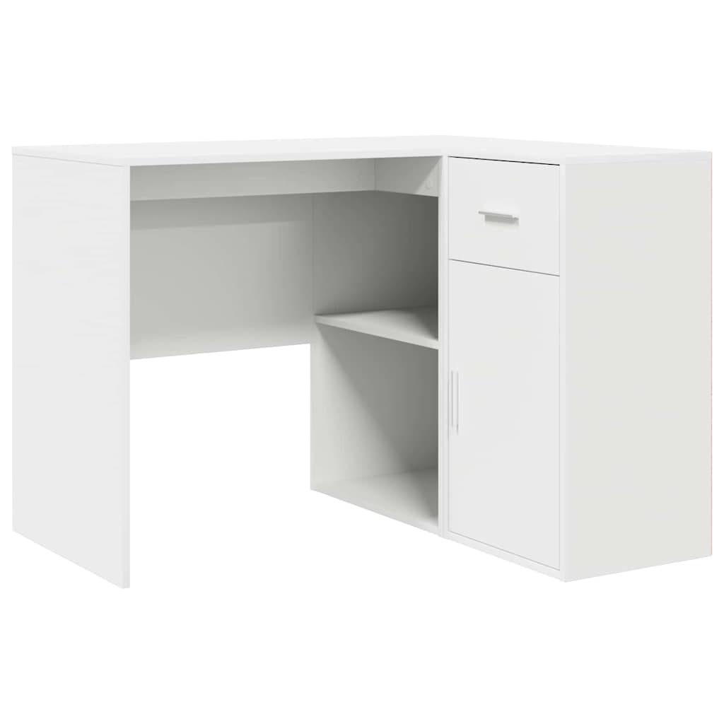 8721158934482_wbg-an-m_en_hd_4 vidaXL Corner Desk with Drawer White 102 x 50 x 75 cm Engineered wood - Image 2