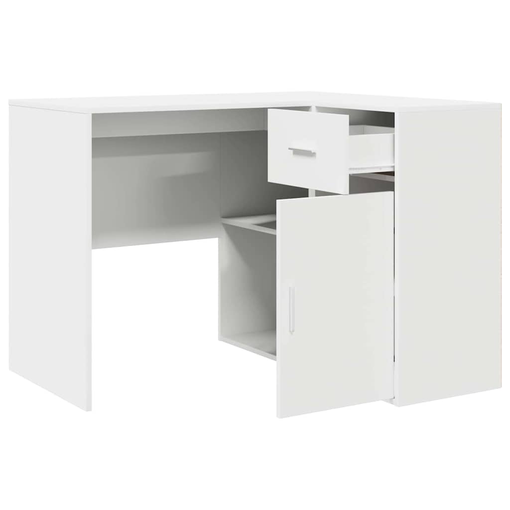 8721158934482_wbg-an_en_hd_3 vidaXL Corner Desk with Drawer White 102 x 50 x 75 cm Engineered wood - Image 7