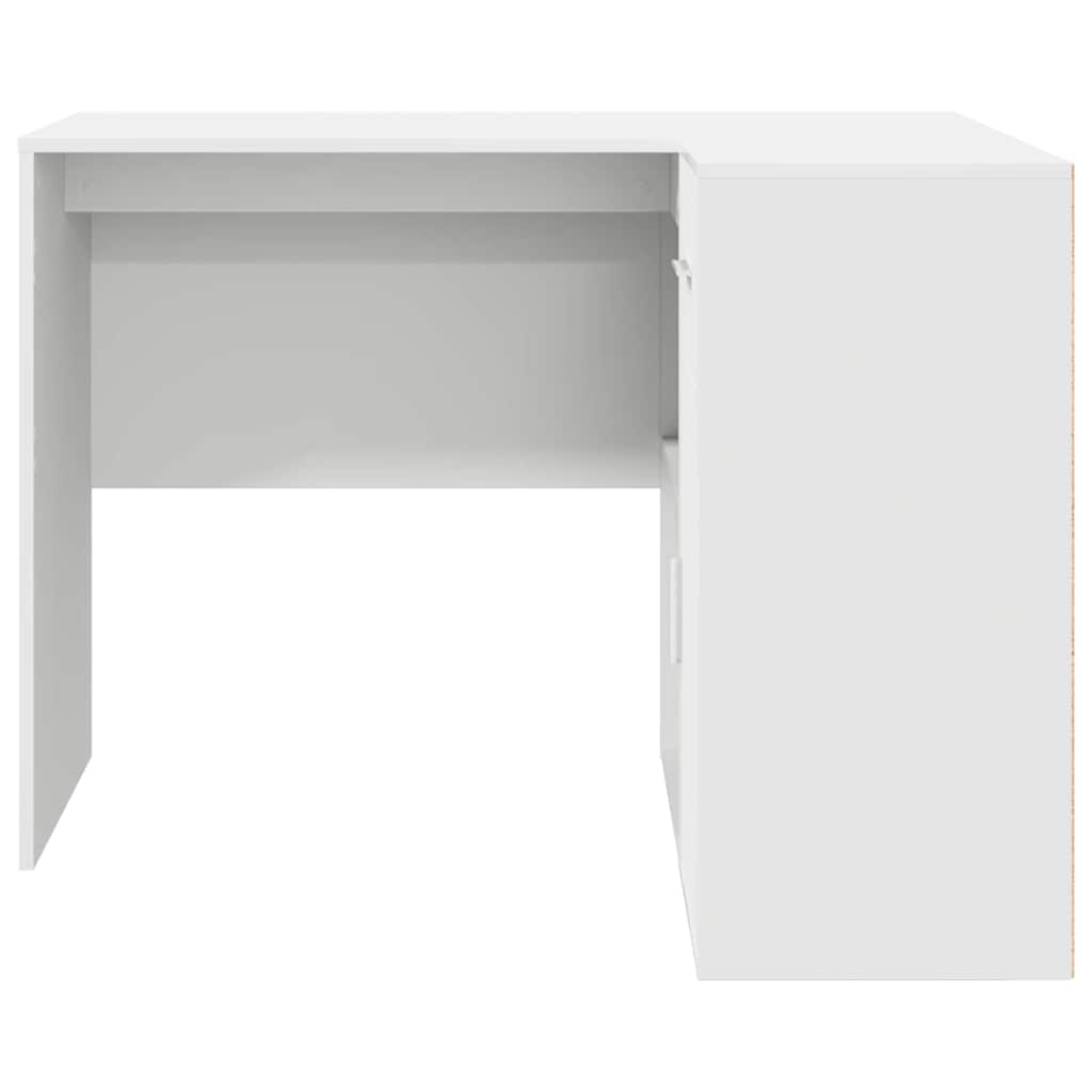 8721158934482_wbg-fr_en_hd_6 vidaXL Corner Desk with Drawer White 102 x 50 x 75 cm Engineered wood - Image 8