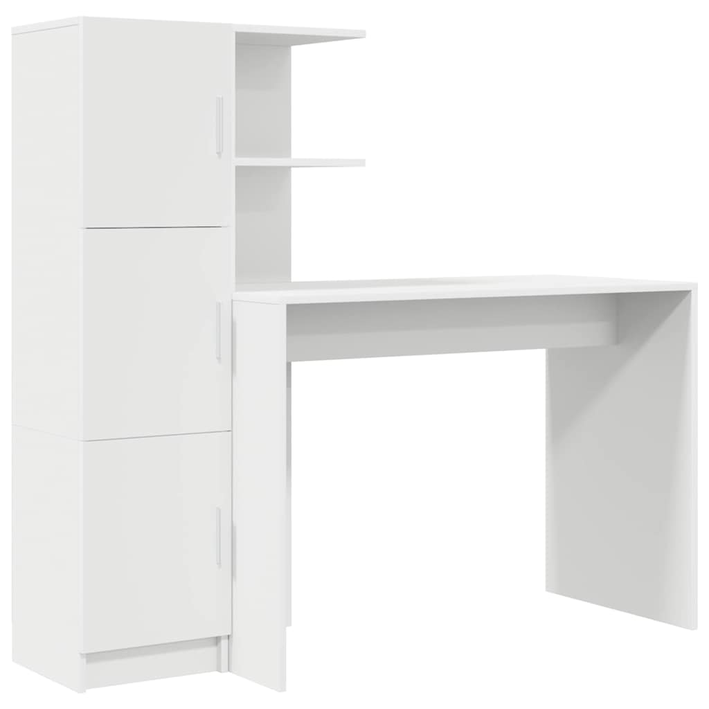 8721158934642_wbg-an-m_en_hd_4 vidaXL Desk with Storage 2 pcs White 102 x 50 x 124 cm Engineered wood - Image 2