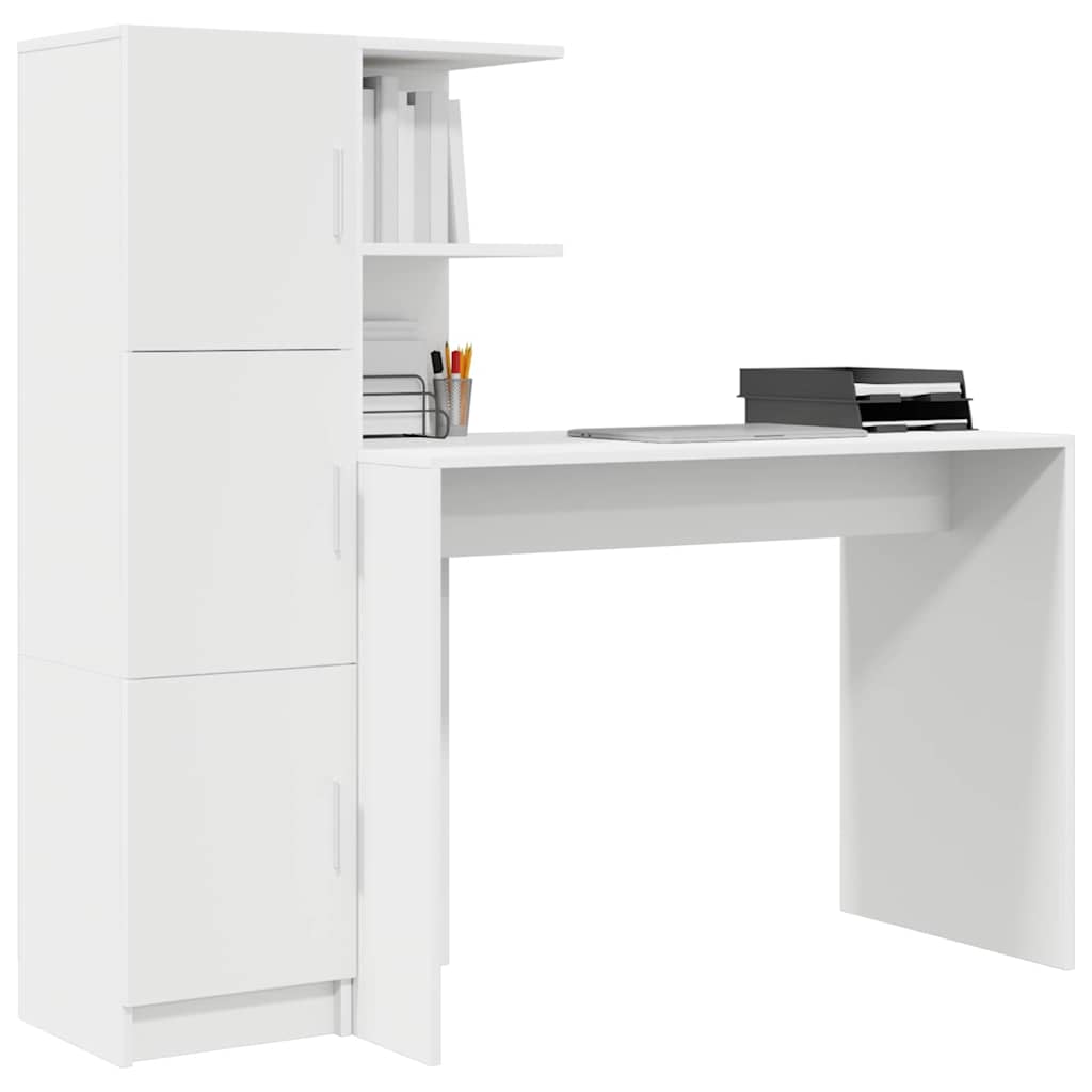 8721158934642_wbg-mo_en_hd_1 vidaXL Desk with Storage 2 pcs White 102 x 50 x 124 cm Engineered wood - Image 3