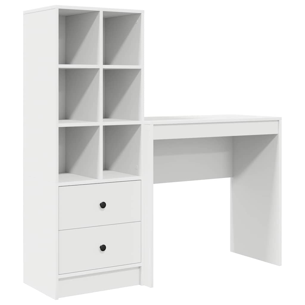 8721158934888_wbg-an-m_en_hd_4 vidaXL Desk with Storage 2 pcs White 80 x 40 x 76 cm Engineered wood - Image 2