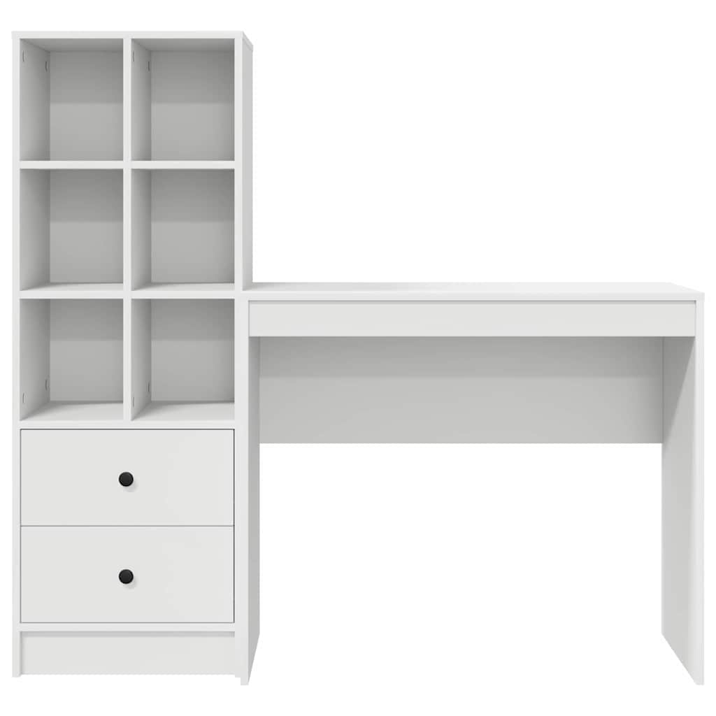 8721158934963_wbg-fr_en_hd_6 vidaXL Desk with Storage 2 pcs White 90 x 40 x 76 cm Engineered wood - Image 8