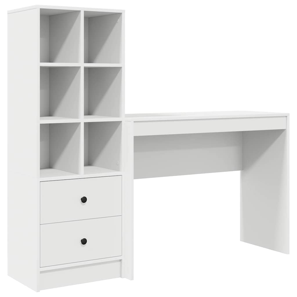 8721158935045_wbg-an-m_en_hd_4 vidaXL Desk with Storage 2 pcs White 100 x 40 x 76 cm Engineered wood - Image 2