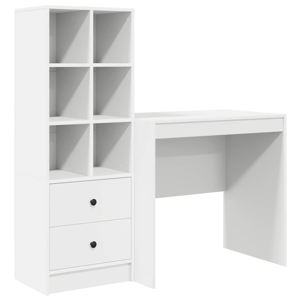 8721158935281_wbg-an-m_en_hd_4 vidaXL Desk with Storage 2 pcs White 80 x 50 x 76 cm Engineered wood - Image 2